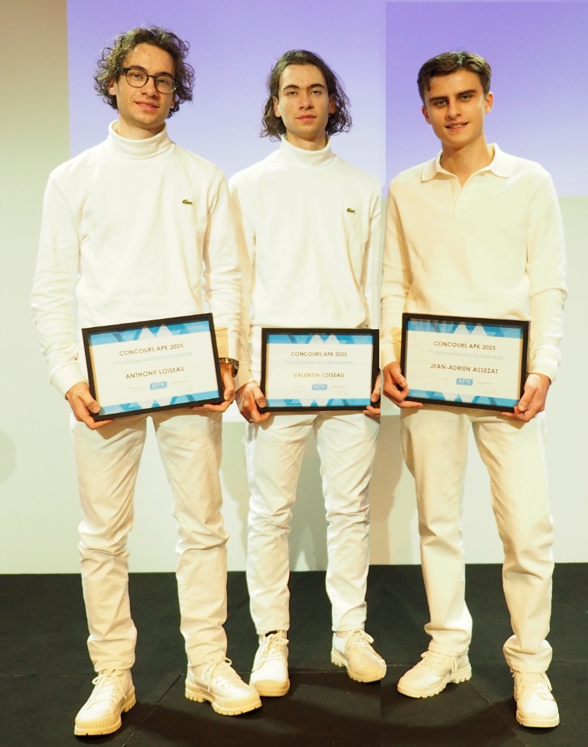 La remise des prix du concours de l'APK 2025 s'est déroulée lors de la STEEL'IN le 15 ...