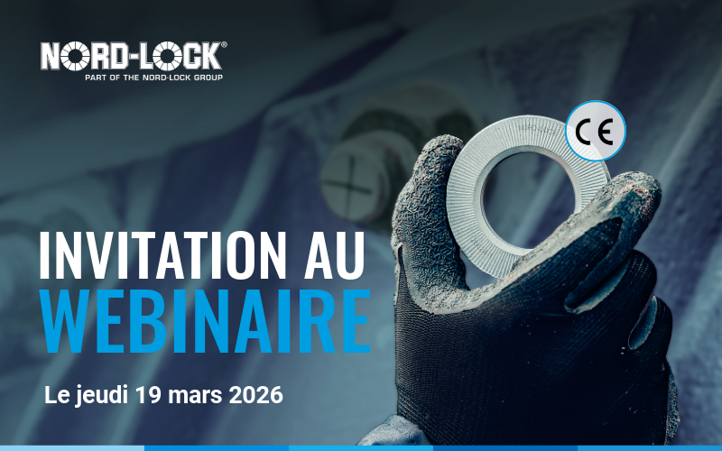 Webinaire - Assemblages boulonnés durables en construction métallique - Le 19 MARS en deux sessions  de 10 heures à 11 h 30  et de  13 h 30  à 15 heures.